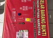 TIM OPSNAL SATRESNARKOBA POLRES DOMPU telah melakukan Penangkapan 6 (Enam) orang terduga pelaku tindak pidana Narkotika jenis Sabu, sebagaimana dimaksud dalam Pasal 609 ayat (2) huruf a UU Nomor 1 tahun 2026, tentang Penyesuaian Pidana atas UU Nomor 1 tahun 2023, tentang KUHP jo Pasal 127 ayat (1) huruf a UU Nomor 35 tahun 2009 tentang Narkotika.