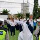 Sat Lantas Polres Lobar Latih PKS SMPN 1 Labuapi