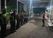 Mencegah Kerawanan Kamtibmas di Malam Hari, Pamapta Polres Bima Rutin Menggelar Patroli KRYD