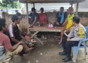 Bhabinkamtibmas Polres Bima Kota Sambang Warga, Himbau Jaga Keamanan dan Sosialisasikan Layanan 110