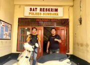 Gadai Motor Teman Wanita Anaknya, Seorang Pria di Brang Biji Diringkus Tim Opsnal Polres Sumbawa