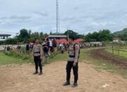 Mencegah Berbagai Kerawanan Kamtibmas di Area Pacuan Kuda, Polres Bima Terjunkan Sat-samapta