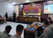 Personel Polres Bima Ikuti Penyuluhan Hukum dari Bidang Hukum Polda NTB