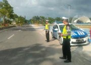 Menjaga Kamtibmas dan Kelancaran Arus Lalu Lintas, Satlantas Polres Lombok Barat Intensifkan Patroli Sore di Kawasan Gerung