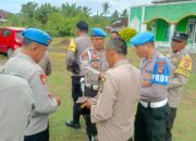 Perkuat Kedisiplinan Internal, Si Propam Polres Sumbawa Gelar Gaktibplin di Lima Polsek Jajaran