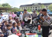Outing Class di Polres, Anak TK Kemala Bhayangkari Belajar Tugas Polisi