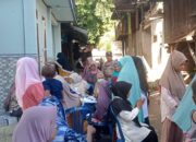 Peduli Kesehatan Anak, Bhabinkamtibmas Polsek Belo Lakukan Pengamanan Hari Jadi Posyandu di Desa Binaannya
