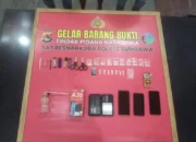 Gerebek Rumah di Kelurahan Pekat, Polisi Tangkap Tiga Pria dan Sita 17 Poket Sabu