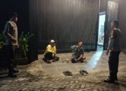 Cegah Kriminalitas di Jam Rawan, Polisi Masuk ke Pemukiman Padat Penduduk di Batulayar Malam Hari