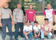 Polsek Hu’u Amankan Tiga Terduga Pelaku Pembacokan, Situasi Kamtibmas Kondusif
