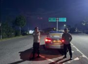 Waspada Jam Rawan, Polsek Kediri Jaga Ketat Jalur Bypass BIL Demi Keamanan Masyarakat