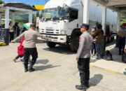 Polsek Kawasan Pelabuhan Lembar Perketat Keamanan, Pastikan KMP Dharma Ferry IX Berlayar Aman ke Bali