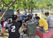 Sat Binmas Polres Bima Kota Gelar Giat Jumat Curhat di Taman Amahami