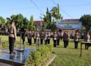 Kapolres Bima Kota Pimpin Sertijab Wakapolres dan Sejumlah Pejabat Utama
