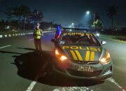 Antisipasi Balap Liar, Polsek Kediri Gelar Patroli Blue Light