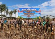 POLRES DOMPU DUKUNG PANEN RAYA JAGUNG SERENTAK KUARTAL II 2026 UNTUK WUJUDKAN SWASEMBADA PANGAN NASIONAL