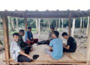 BHABINKAMTIBMAS DESA KADINDI DORONG MASYARAKAT MANFAATKAN PEKARANGAN UNTUK KETAHANAN PANGAN