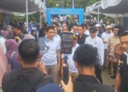 Gerakan Bersih Pantai dan Gerakan Pangan Murah di Senggigi