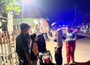 Patroli Blue Light Polsek Wawo Intensifkan Harkamtibmas, Antisipasi 3C dan Balap Liar