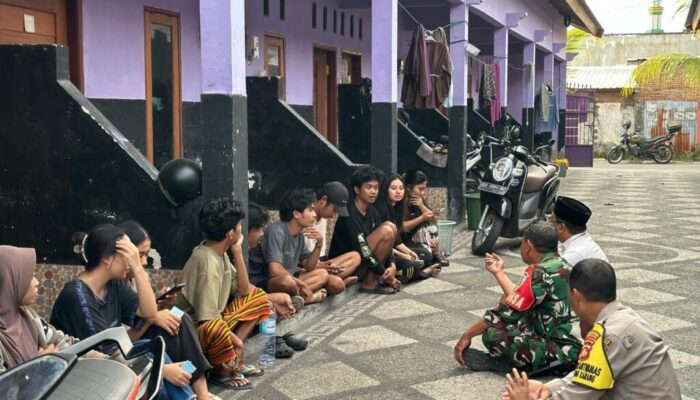 Sinergi Aparat dan Warga Jaga Ketertiban Kos-Kosan
