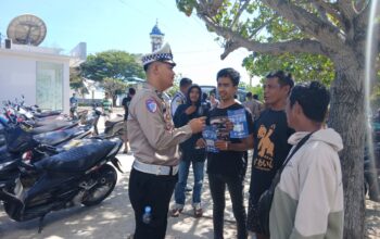 Satlantas Polres Bima Kota Ingatkan Bahaya Knalpot Tidak Sesuai Spesifikasi